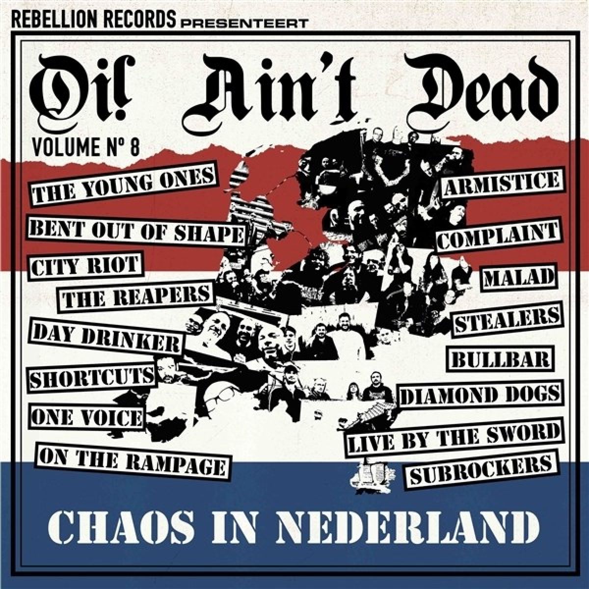 Various Artists - Oi! Ain't Dead Volume 8 (Chaos In Nederland)