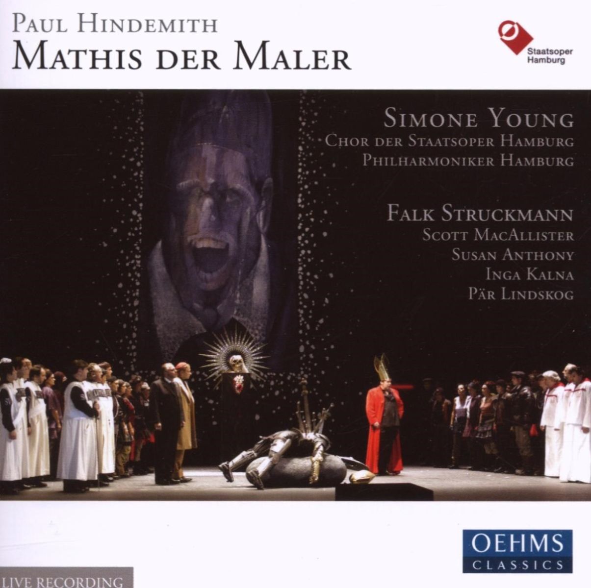 Afbeelding van Simone Young, Chor Der Staatsoper Hamburg, Philharmoniker Hamburg - Hindemith: Mathis Der Maler