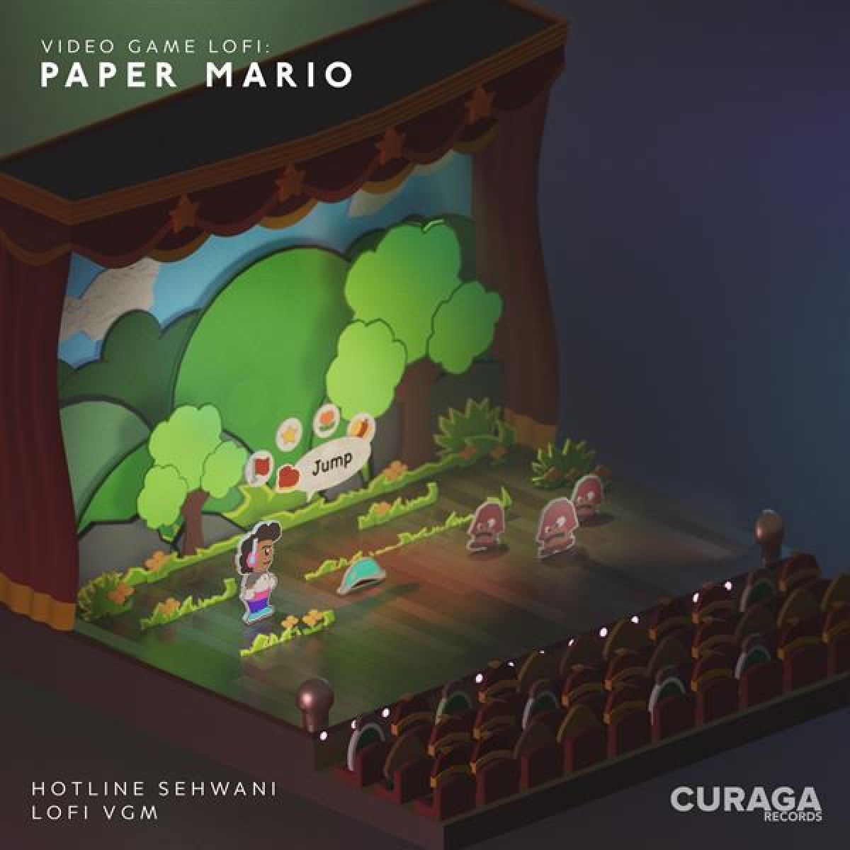 Afbeelding van Video Game LoFi: Paper Mario