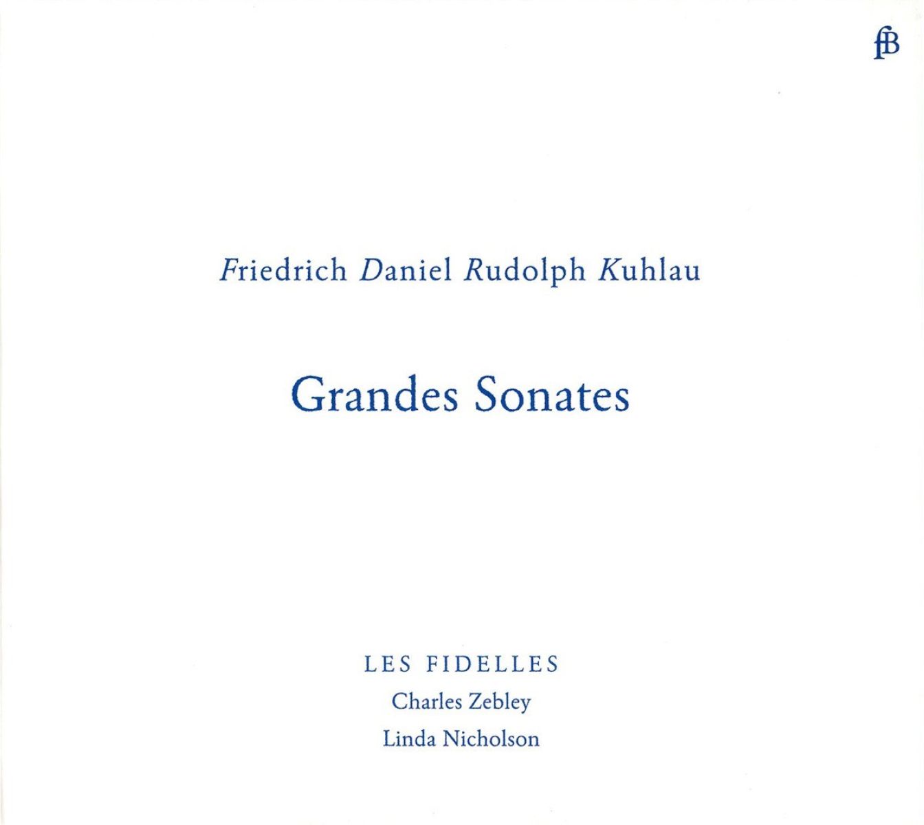 Afbeelding van Grandes Sonates