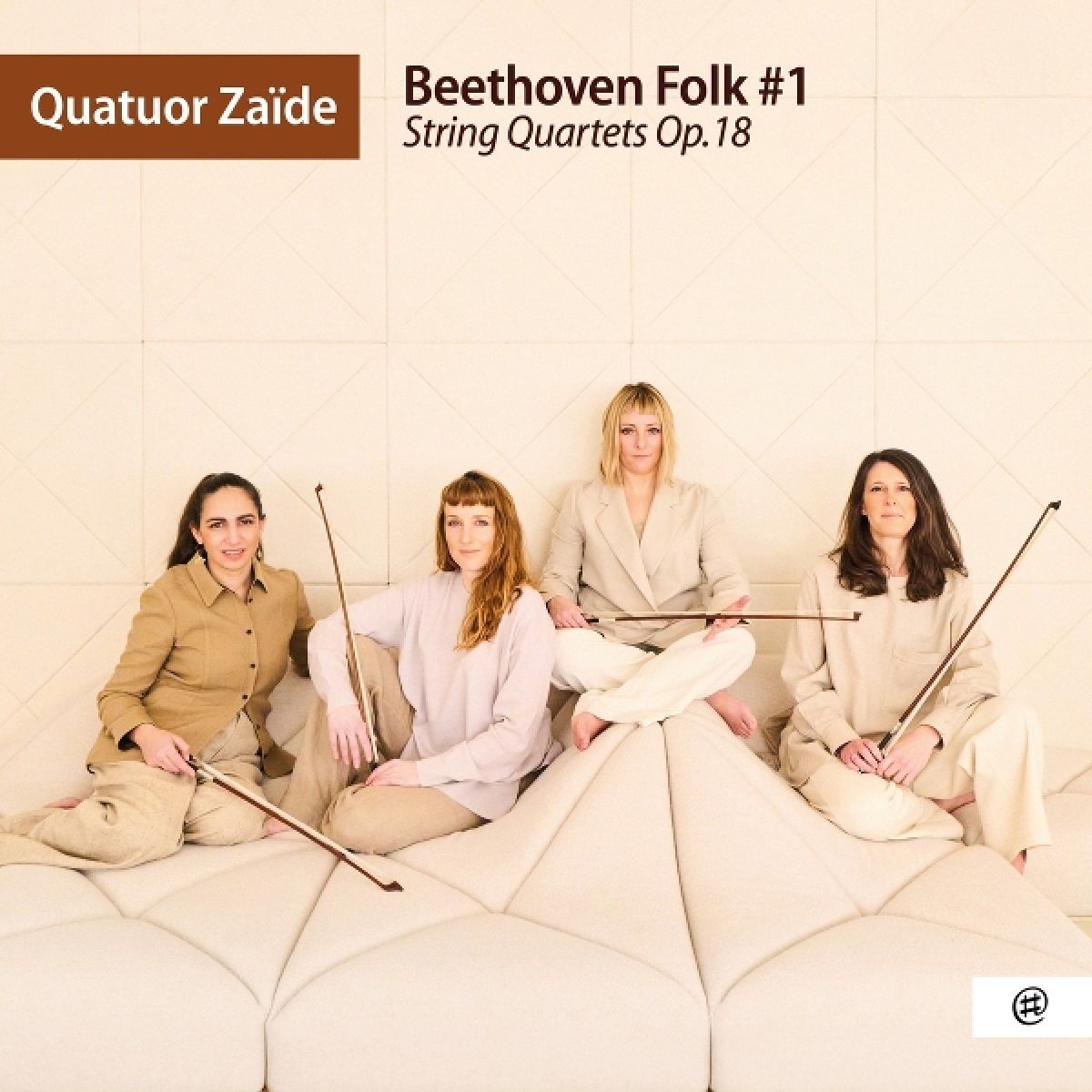Afbeelding van Quatuor Zaïde - Beethoven Folk #1: String Quartets, Op. 18