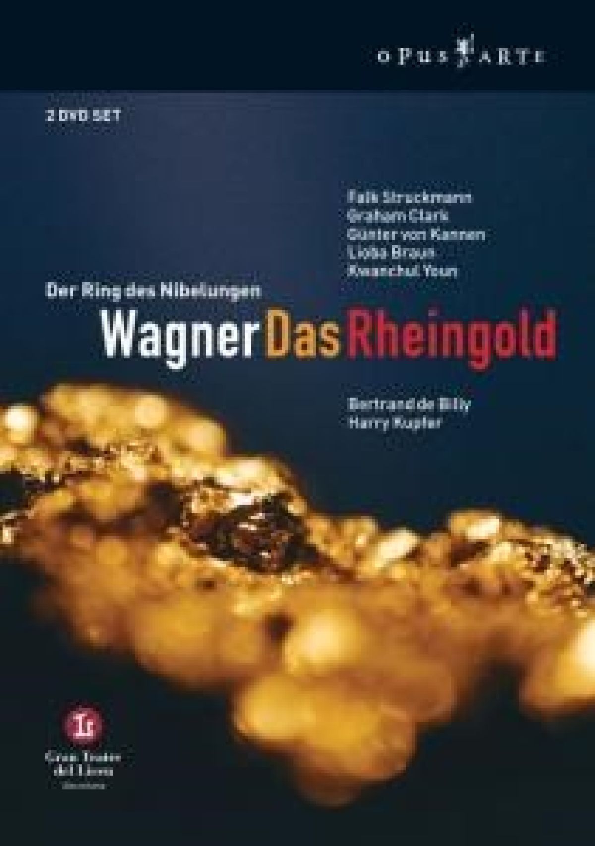 Afbeelding van Falk Struckmann, Graham Clark, Lieba Braun - Wagner: Das Rheingold