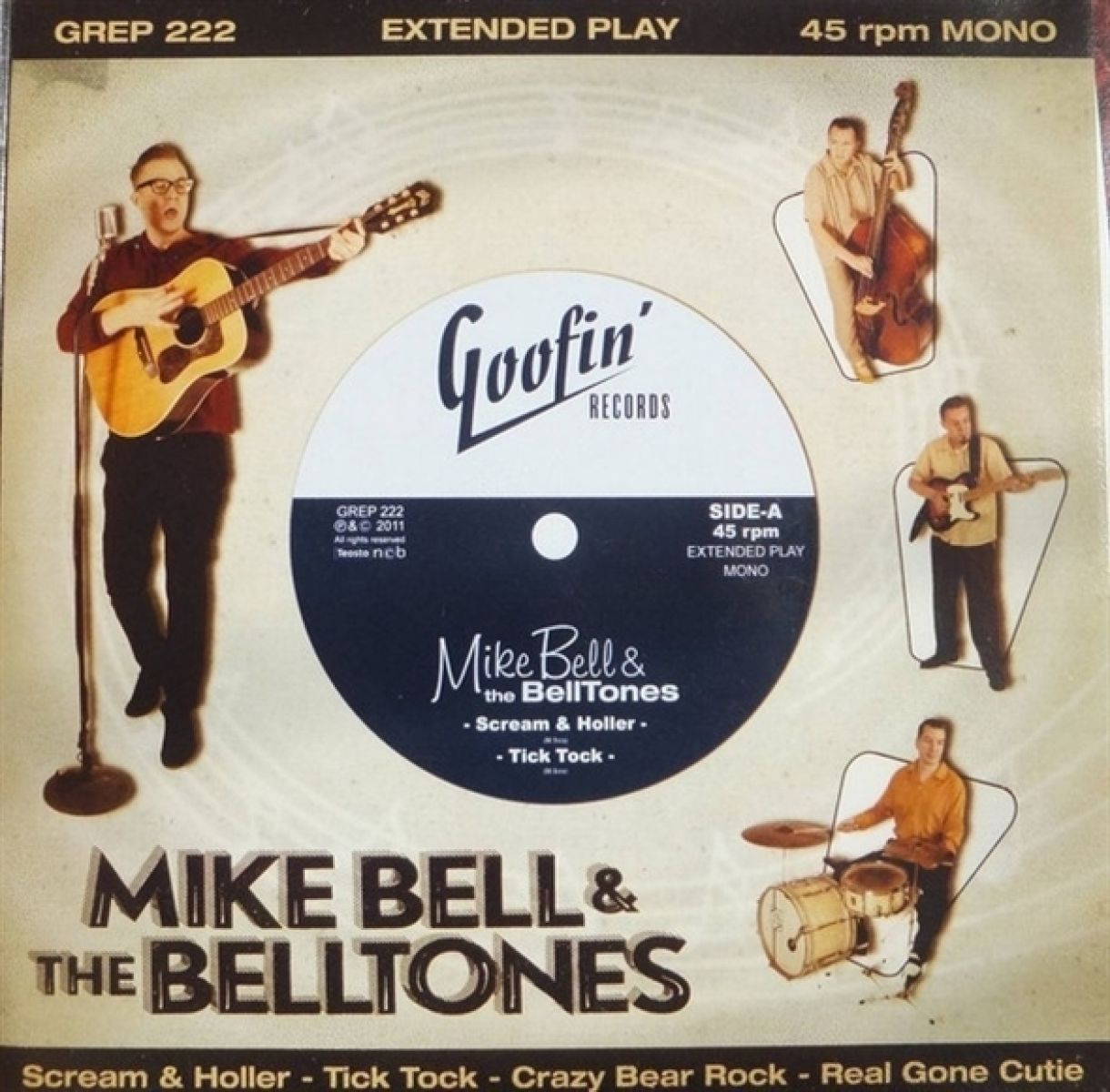 Afbeelding van Mike Bell & The Belltones - Scream & Holler
