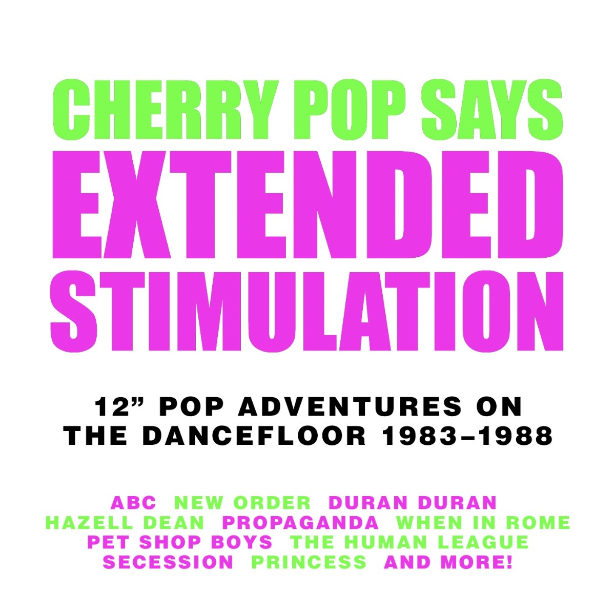 Afbeelding van Various Artists - Extended Stimulation: 12" Pop Adventures On The Dancefloor 1983-1988