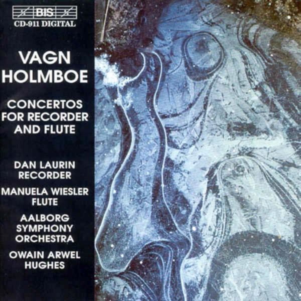 Afbeelding van Dan Laurin, Manuela Wiesler, Aalborg Symphony Orchestra - Concertos For Recorder And Flute