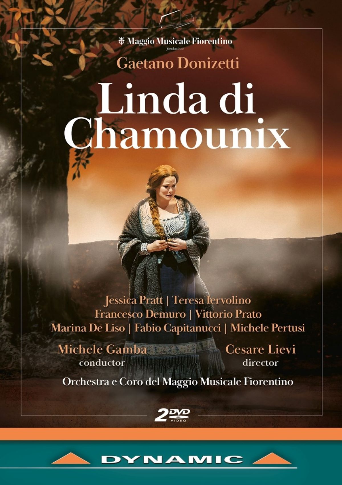 Afbeelding van Francesco Demuro, Jessica Pratt, Michele Gamba - Linda Di Chamounix