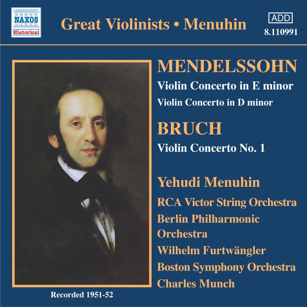 Yehudi Menuhin, Wilhalm Furtwängler, Charles Munch - Violin Concertos