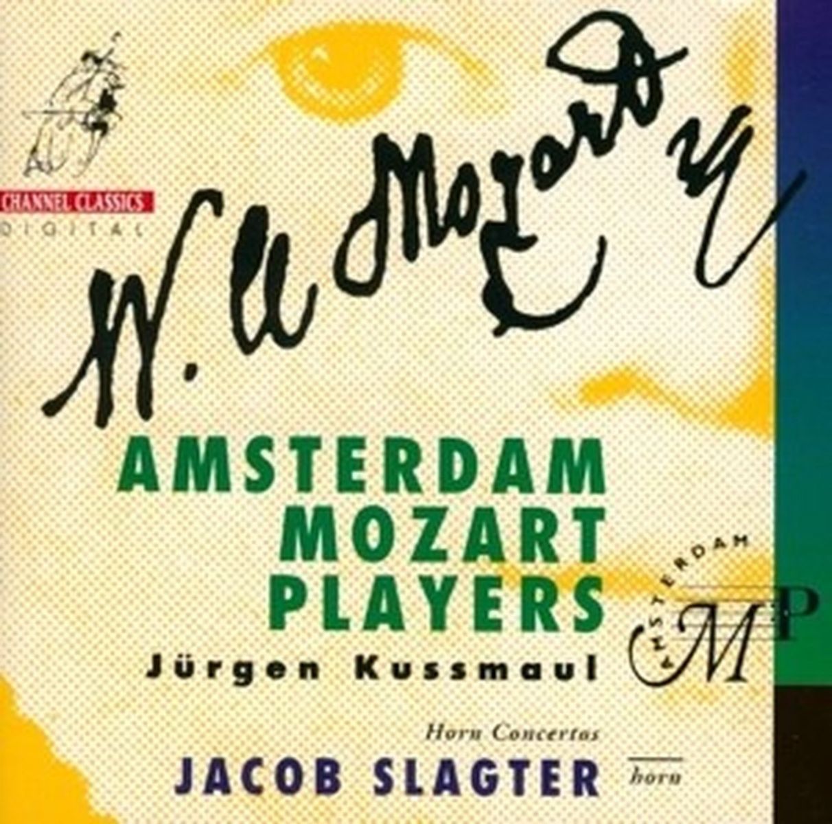 Afbeelding van Jacob Slagter, Amsterdam Mozart Players - Mozart: Horn Concertos