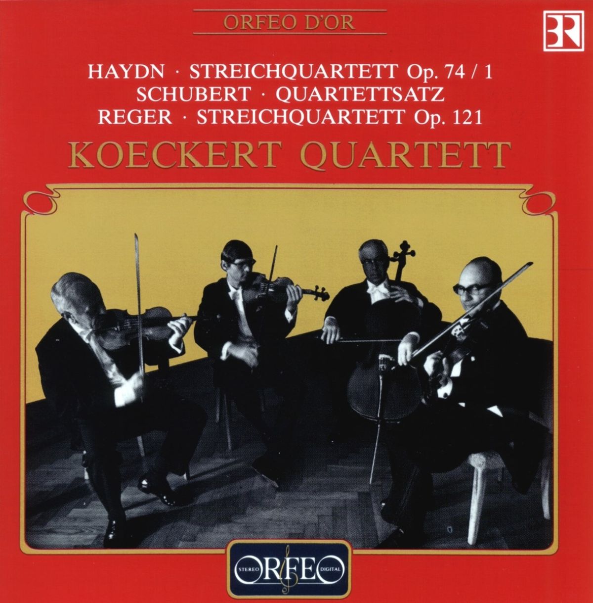 Afbeelding van Koeckert Quartett - Haydn: Streichquartett Op. 741 | Schubert: Quartetsatz | Reger: Streichquartett Op. 121