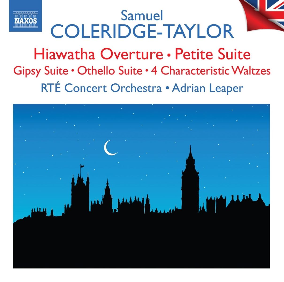 Afbeelding van RTÉ Concert Orchestra & Adrian Leaper - British Light Music: Samuel Coleridge-Taylor