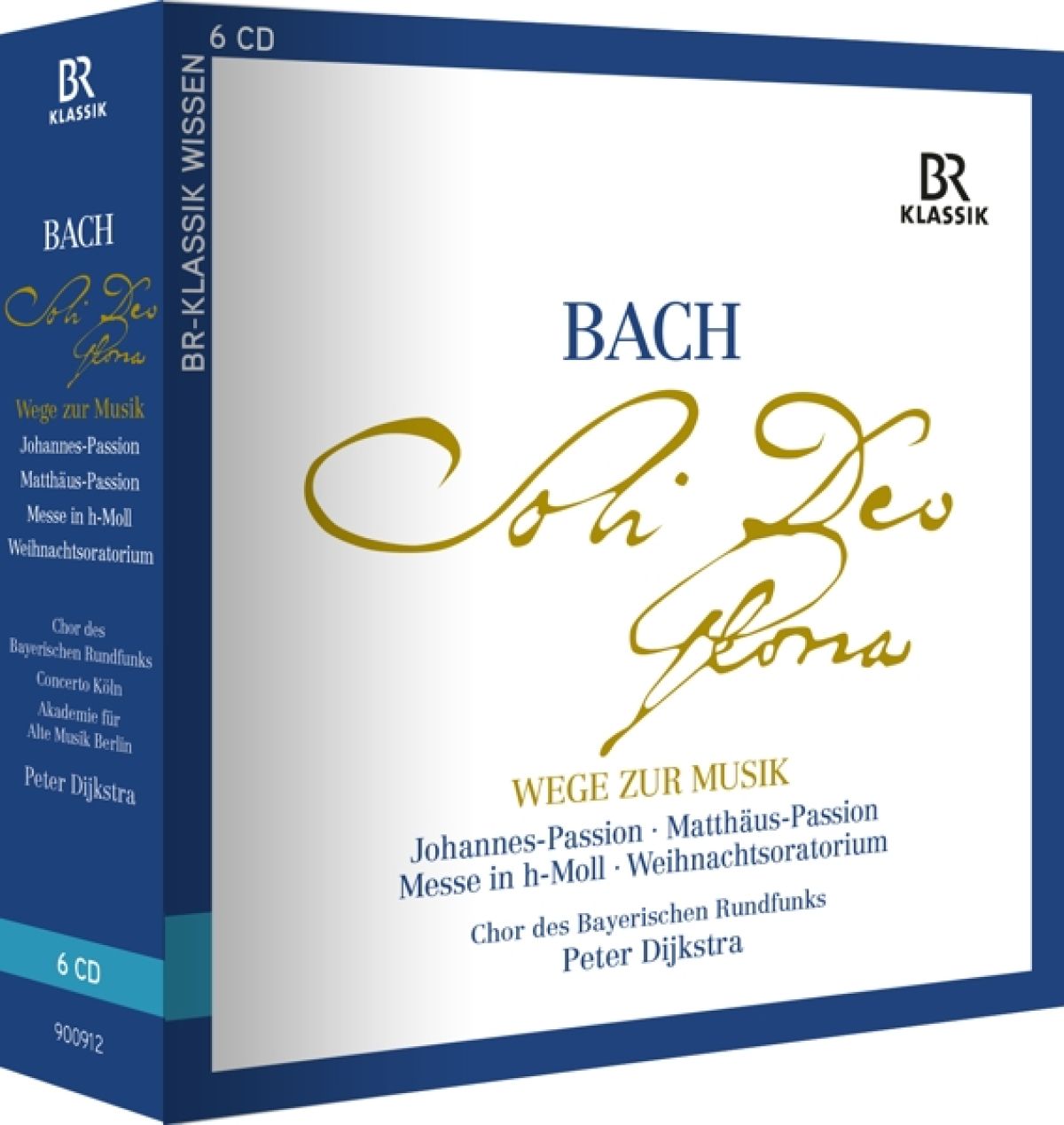 Afbeelding van Peter Dijkstra, Chor des Bayerischen Rundfunks - J.S. Bach: Wege Zur Musik