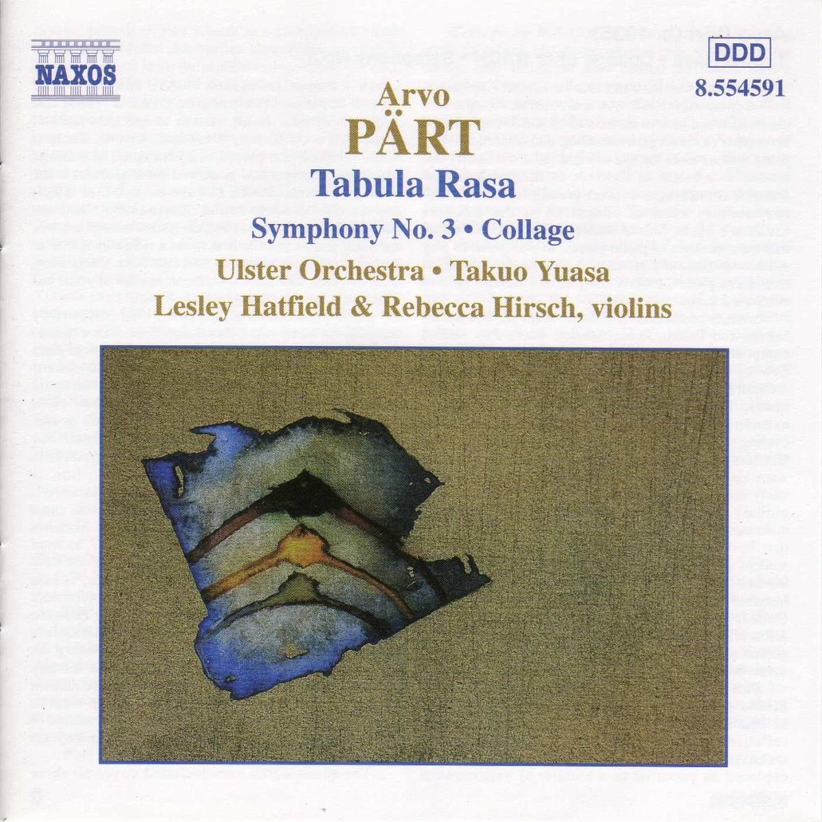 Afbeelding van Ulster Orchestra - Part: Tabula Rasa