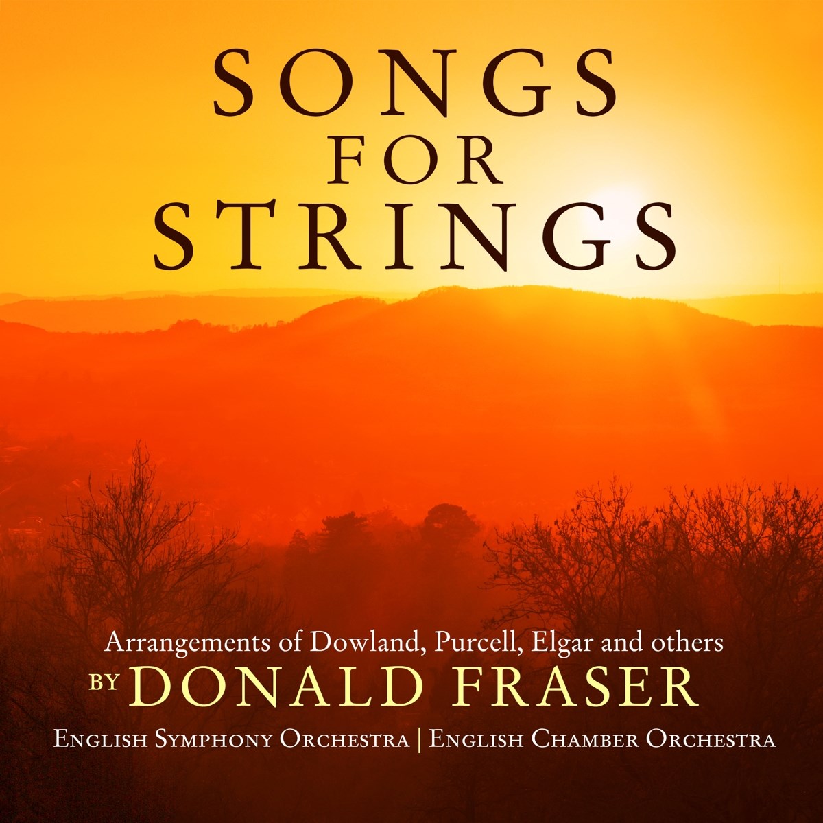 Afbeelding van English Symphony Orchestra, Donald Fraser - Songs For Strings