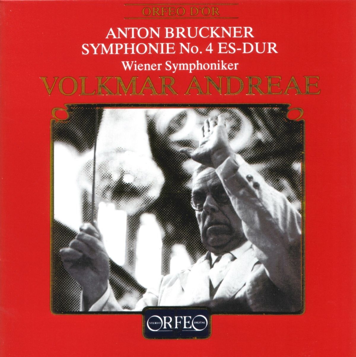 Afbeelding van Wiener Symphoniker, Volkmar Andreae - Bruckner: Symphonie No. 4 Es-Dur Romantische