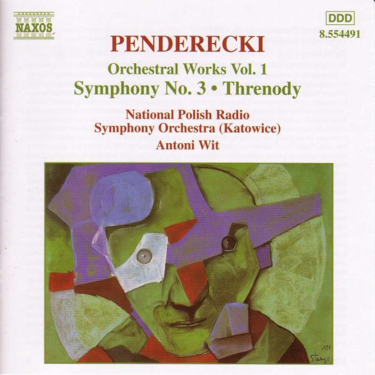 Afbeelding van Polish National Radio Symphony Orchestra, Antoni Wit - Penderecki: Orchestral Works 1