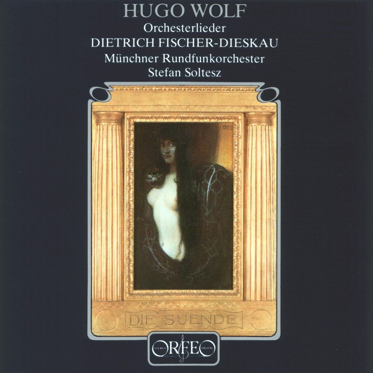 Afbeelding van Dietrich Fischer-Dieskau, Münchner Rundfunkorchester, Stefan Soltesz - Hugo Wolf Orchesterlieder