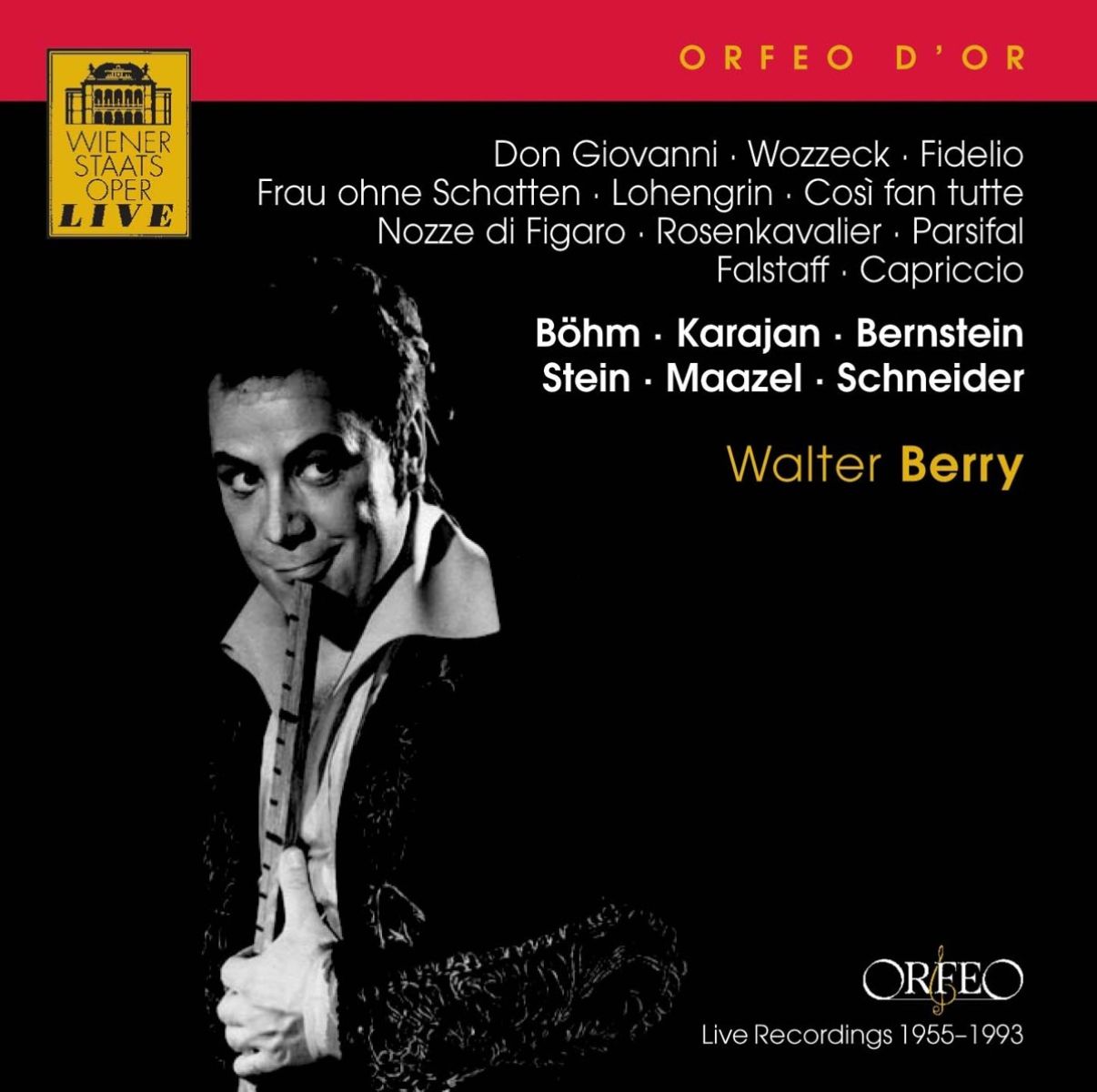 Orchester Der Wiener Staatsoper - Walter Berry Sings Various Arias