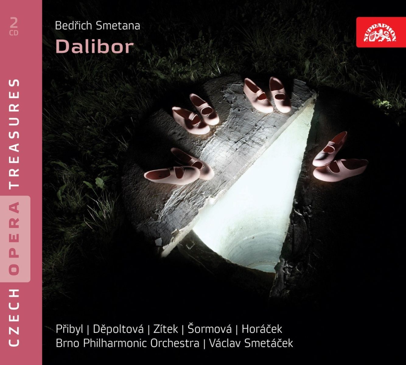 Afbeelding van Brno Philharmonic Orchestra, Václav Smetácek - Smetana: Dalibor. Opera In 3 Acts. Czech Opera Treasures