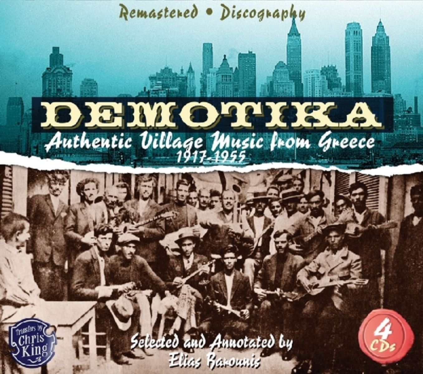 Afbeelding van Various Artists - Demotika. Authentic Village Music From Greece 17-5