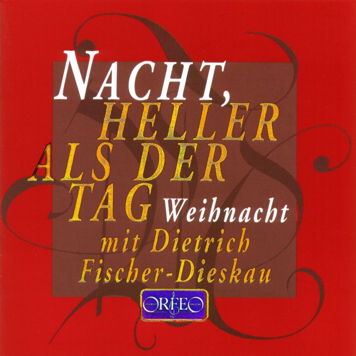 Afbeelding van Dietrich Fischer-Dieskau & Folkwang Gitarren Duo - Nacht, Heller Als Der Tag (Weihnacht Mit Dietrich Fischer-Dieskau)