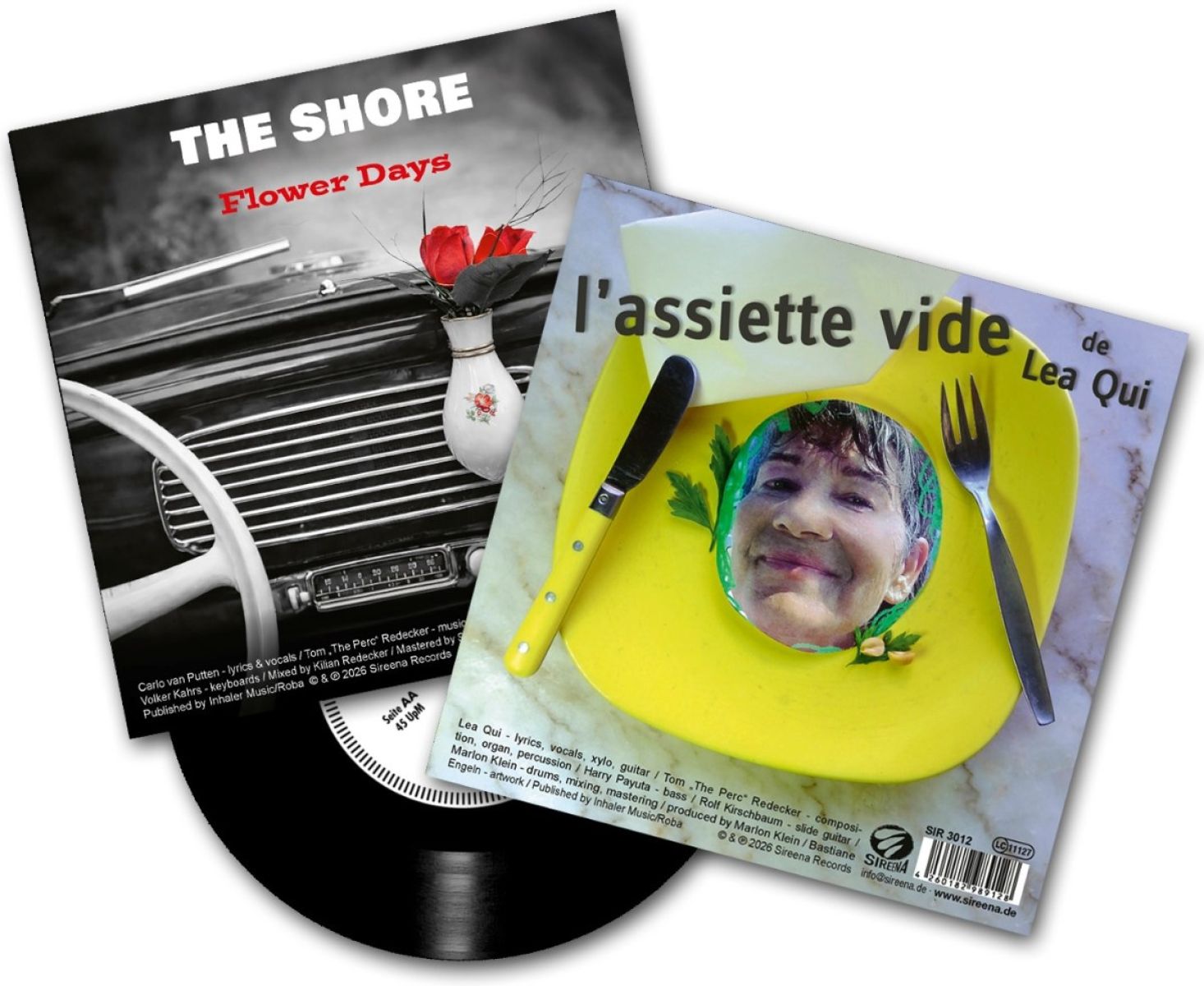 Afbeelding van The Shore & Lea Qui - Flower Days/ L'Assiette Vide