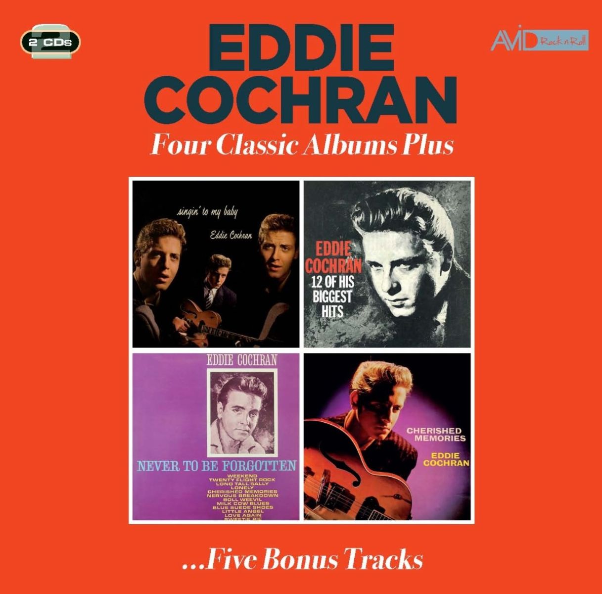 Eddie Cochran - Four Classic Albums Plus