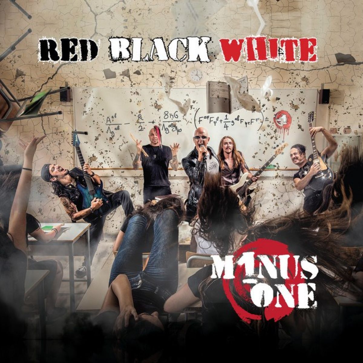 Afbeelding van Minus One - Red Black White