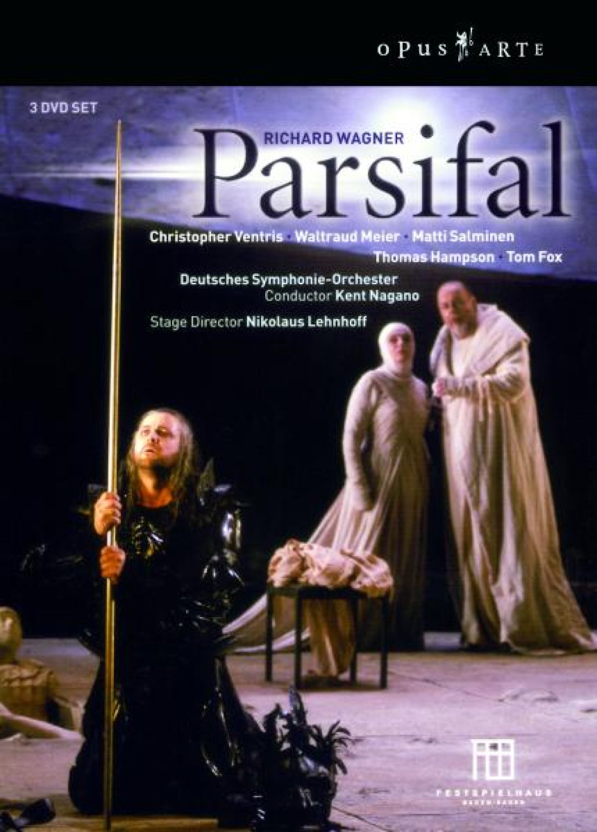 Afbeelding van Christopher Ventris, Waltraud Meier, Deutsches Symphonie-Orchester, Kent Nagano - Wagner: Parsifal