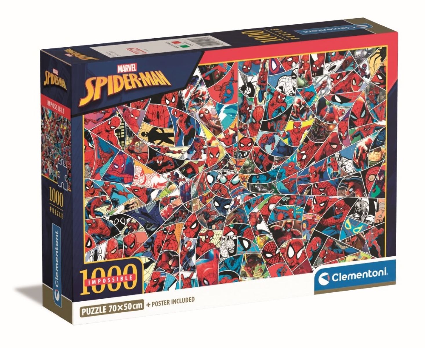 Spider-Man - Impossible Puzzle (Compact Box 1000 stukjes)
