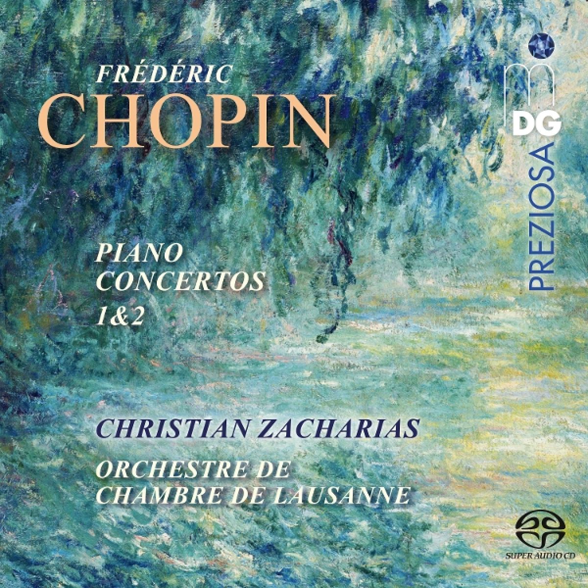 Afbeelding van Christian Zacharias, Orchestre De Chambre De Lausanne - Chopin: Complete Piano Concertos
