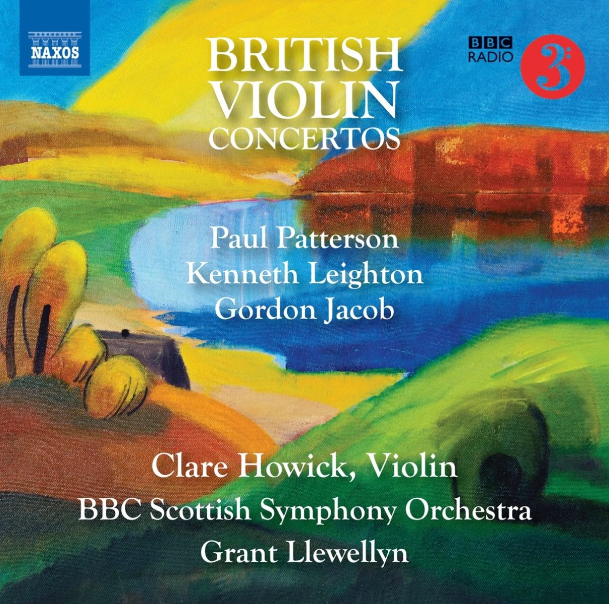 Afbeelding van Clare Howick, BBC Scottish Symphony Orchestra, Grant Llewellyn - British Violin Concertos