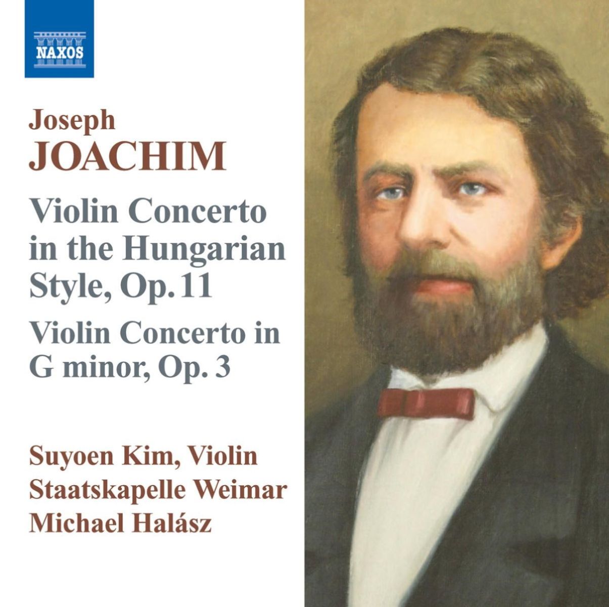 Afbeelding van Kim Suyoen, Staatskapelle Weimar, Michael Halász - Joachim: Violin Concertos