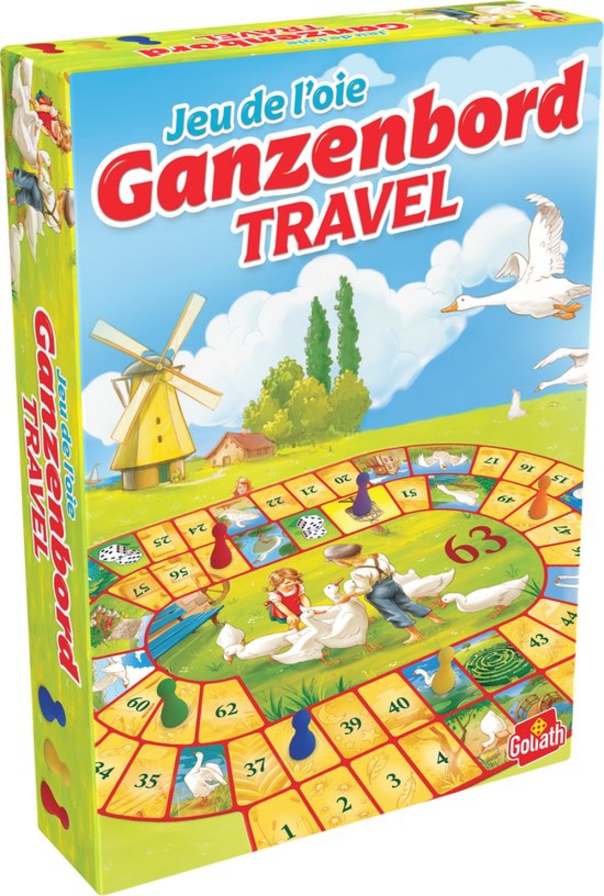 Afbeelding van Ganzenbord Travel (NL/FR)