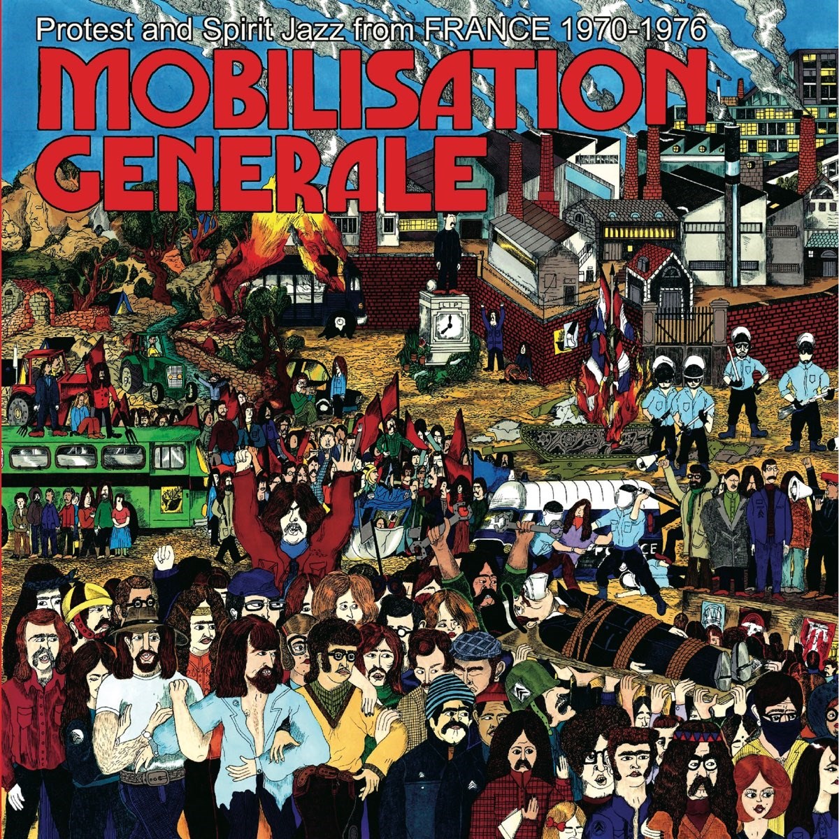 Afbeelding van Various Artists - Mobilisation Generale (French Protest And Spirit Jazz)