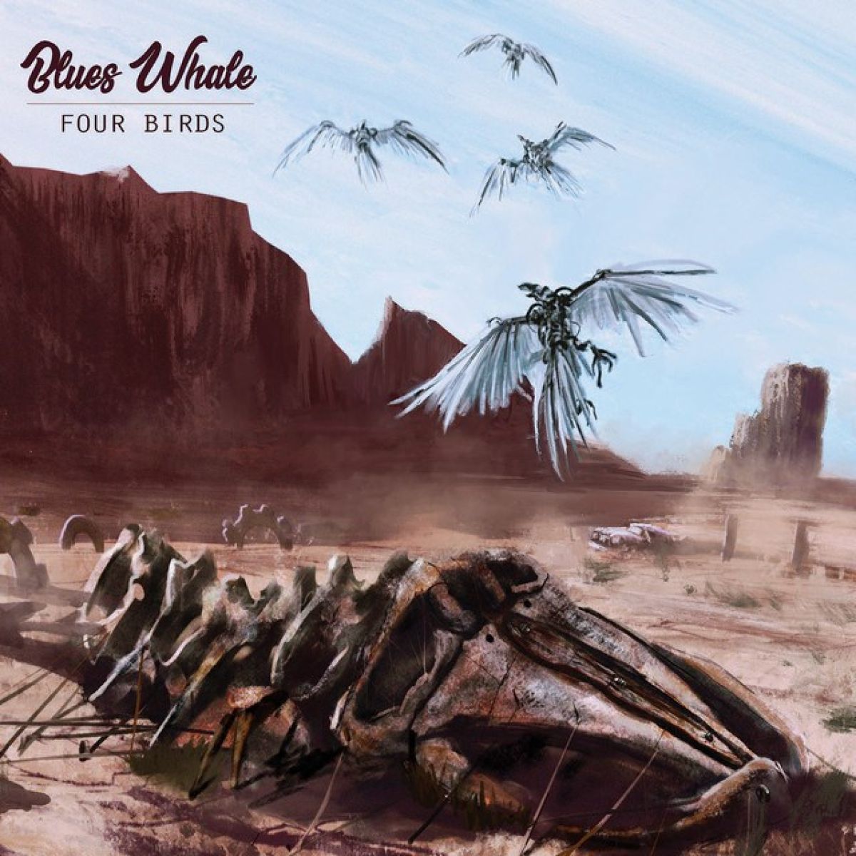 Afbeelding van Blues Whale - Four Birds