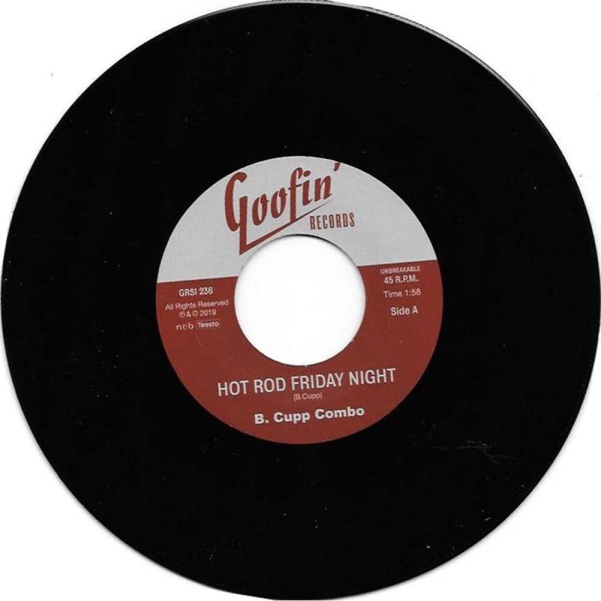 Afbeelding van B. Cupp Combo - Hot Rod Friday Night