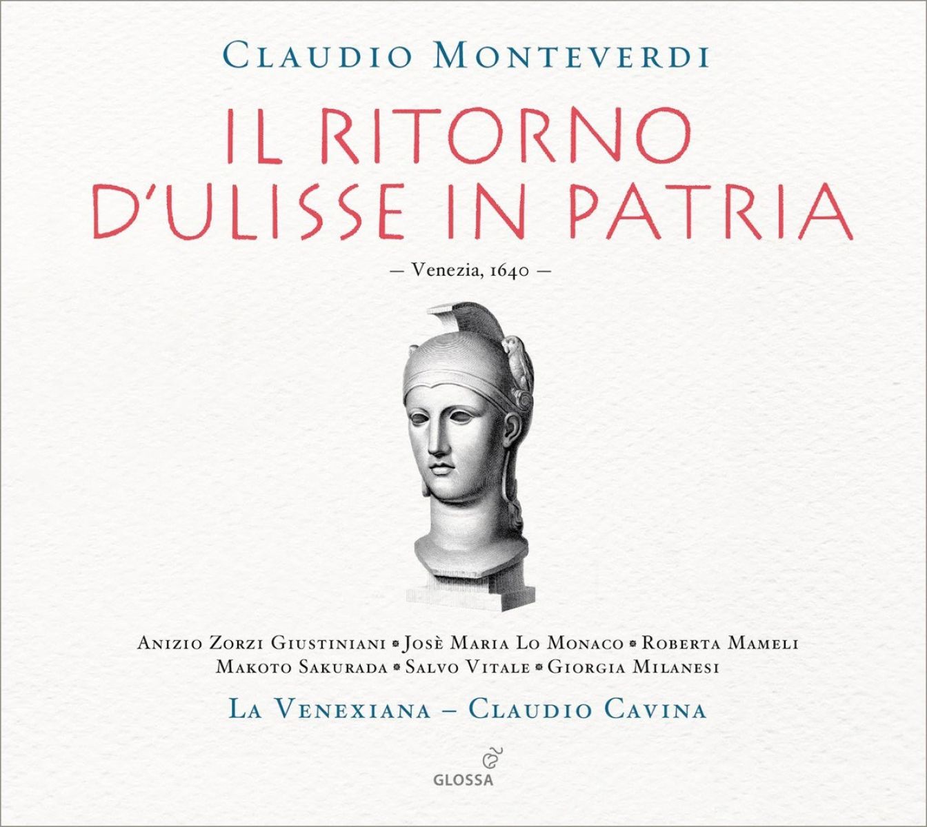 La Venexiana, Claudio Cavina - Monteverdi: Il Ritorno D'Ulisse In Patria