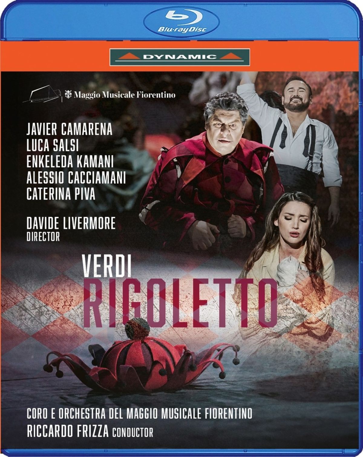 Afbeelding van Javier Camarena, Luca Salsi, Enkeleda Kamani - Verdi: Rigoletto