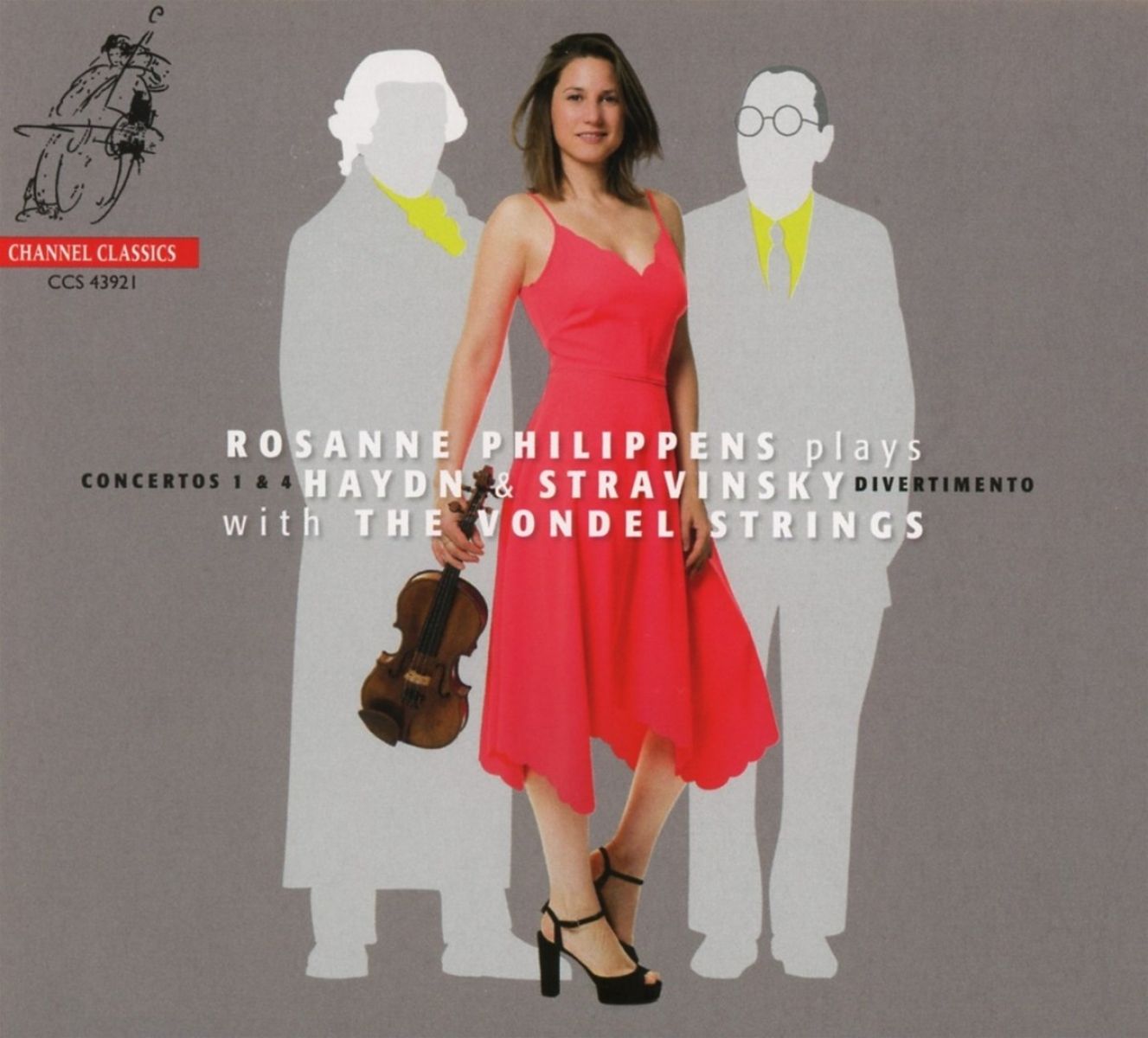 Rosanne Philippens, The Vondel Strings - Haydn & Stravinsky: Concertos 1 & 4 / Divertimento