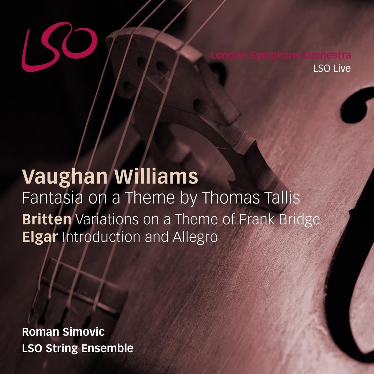 Afbeelding van Lso String Ensemble & Simonvic - Fantasia On A Theme Of Frank Bridge
