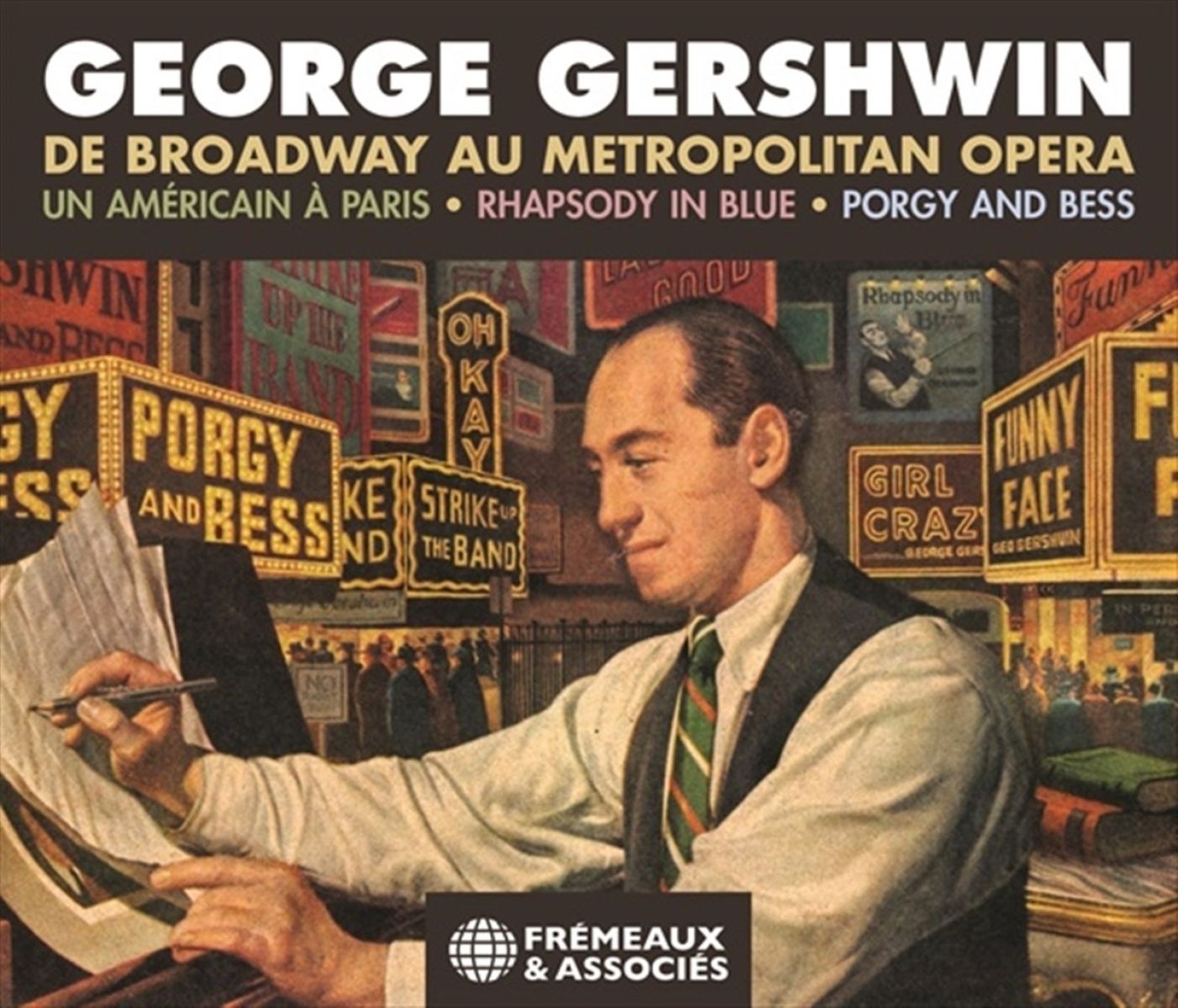 Afbeelding van Various Artists - George Gershwin. De Broadway Au Metropolitan Opera