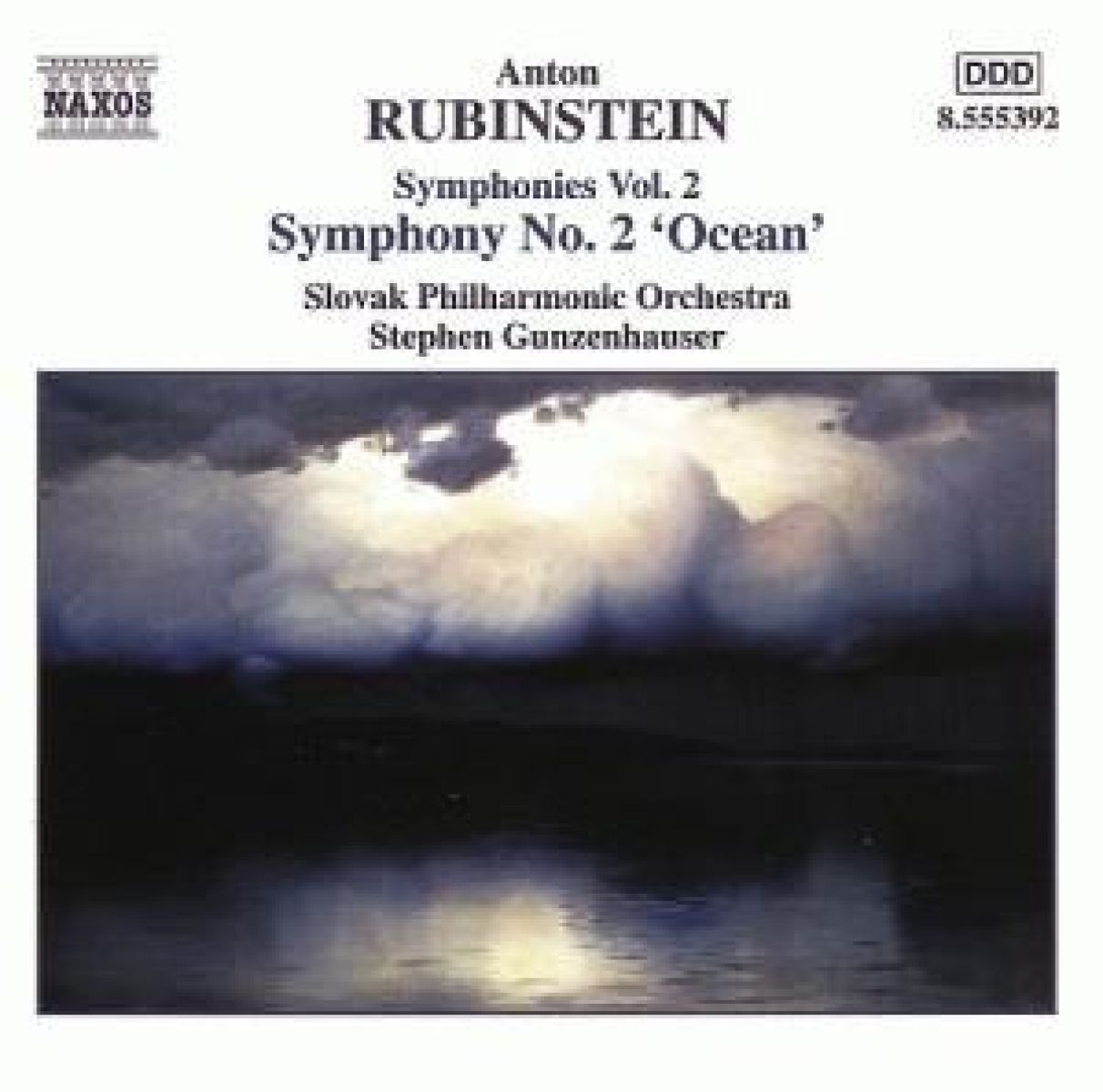 Afbeelding van Slovak Philharmonic Orchestra - Rubinstein: Symphony No. 2 Ocean
