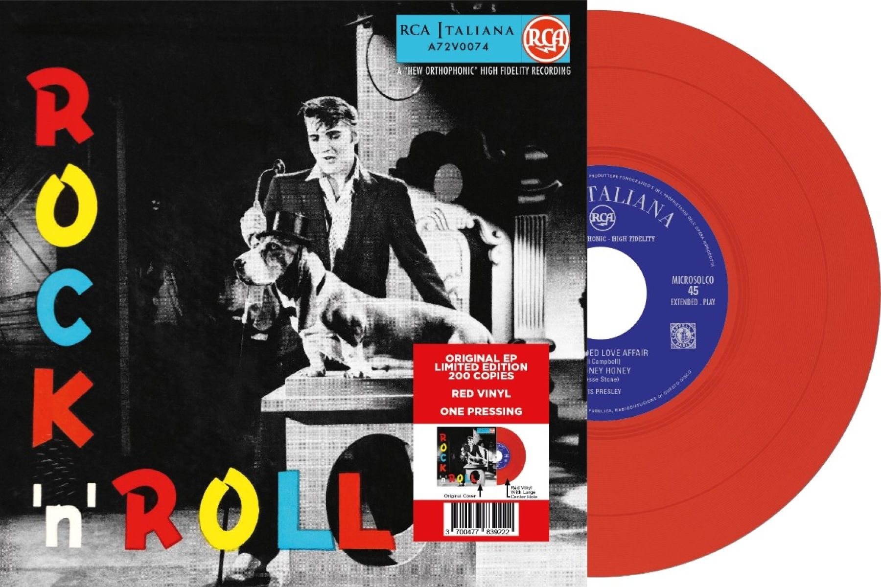 Afbeelding van Elvis Presley - EP Etranger N18 - Rock 'N' Roll (Italy)