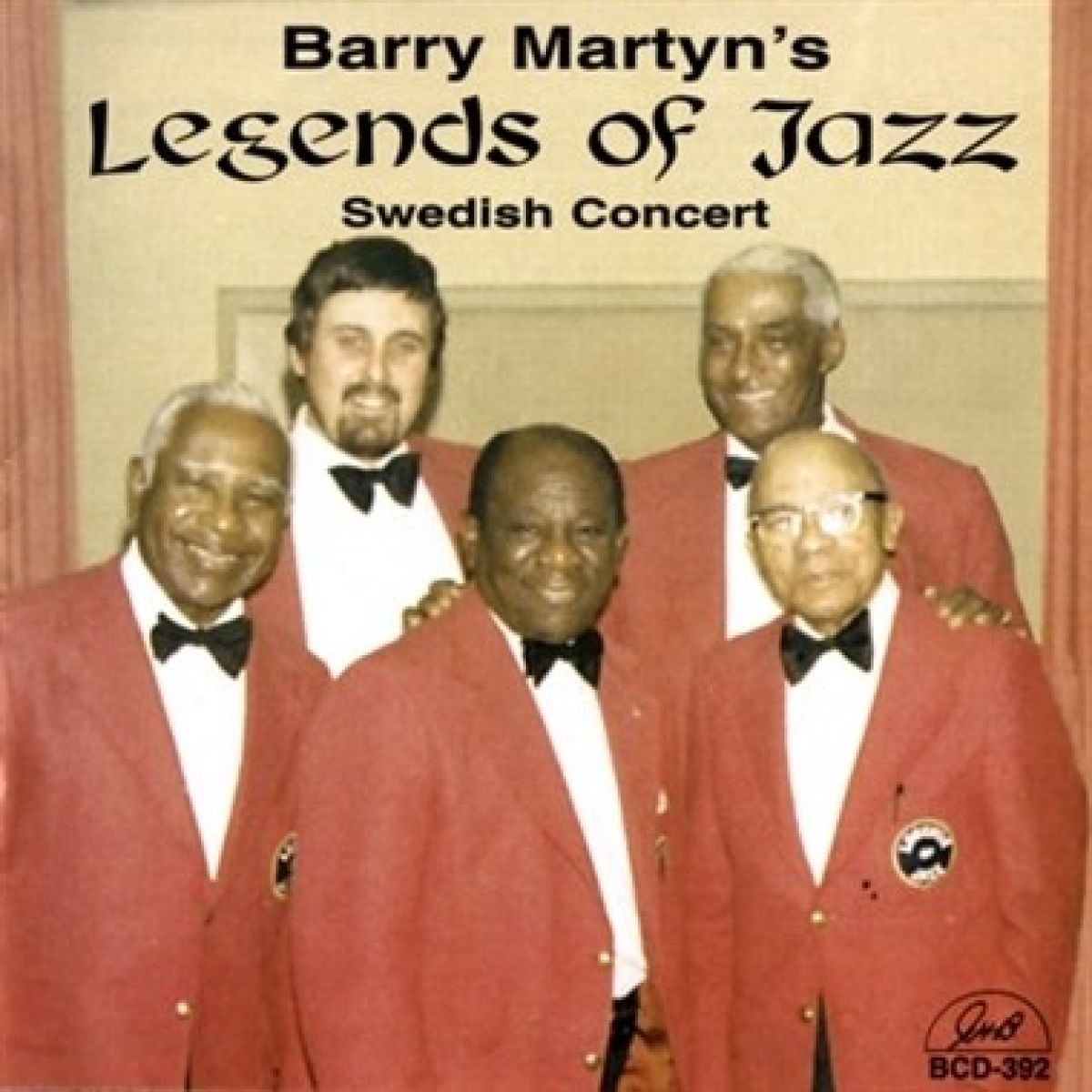 Afbeelding van Barry Martyn's Legends Of Jazz - Swedish Concert