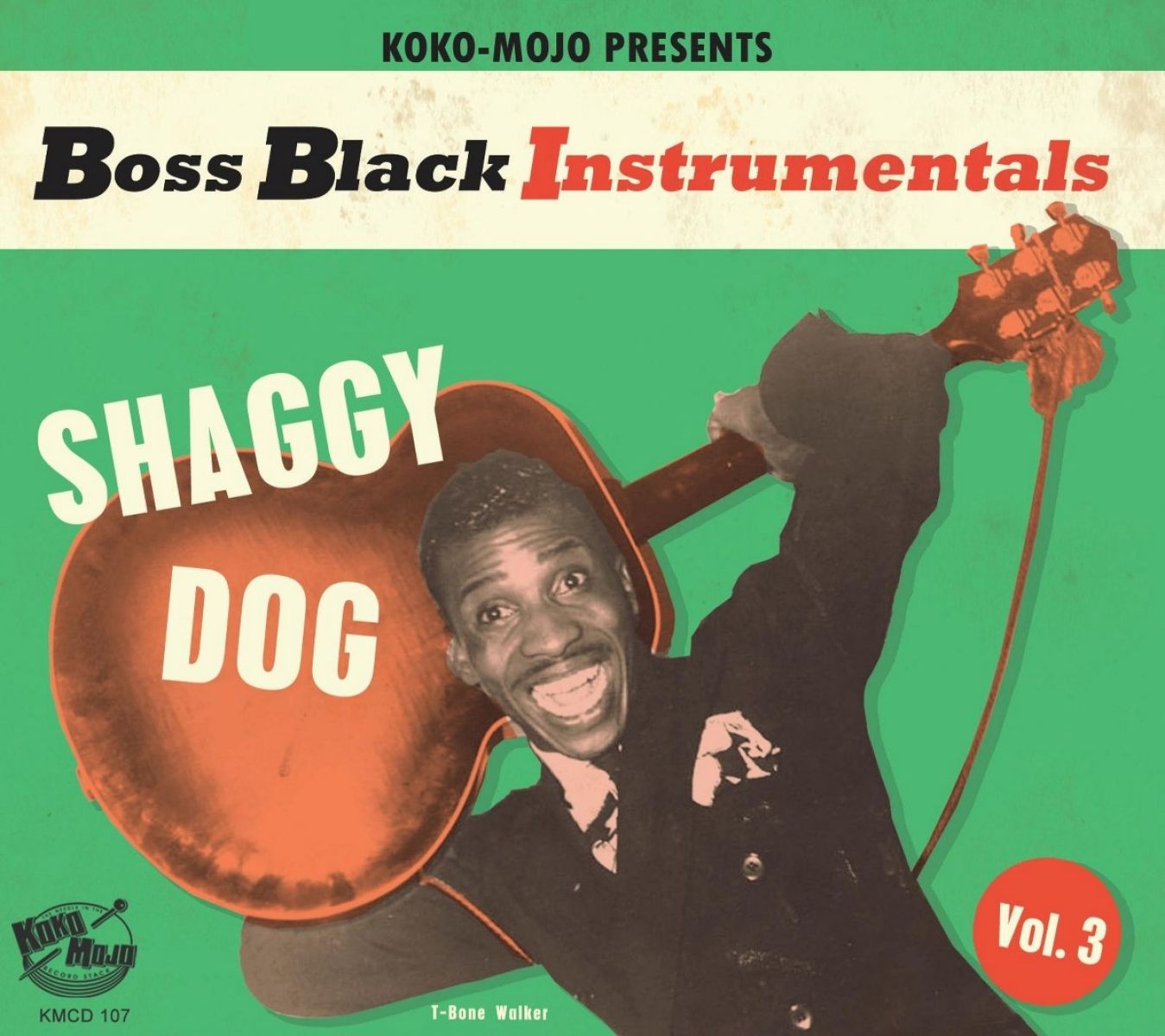 Afbeelding van Various Artists - Boss Black Instrumentals Vol.3: Shaggy Dog