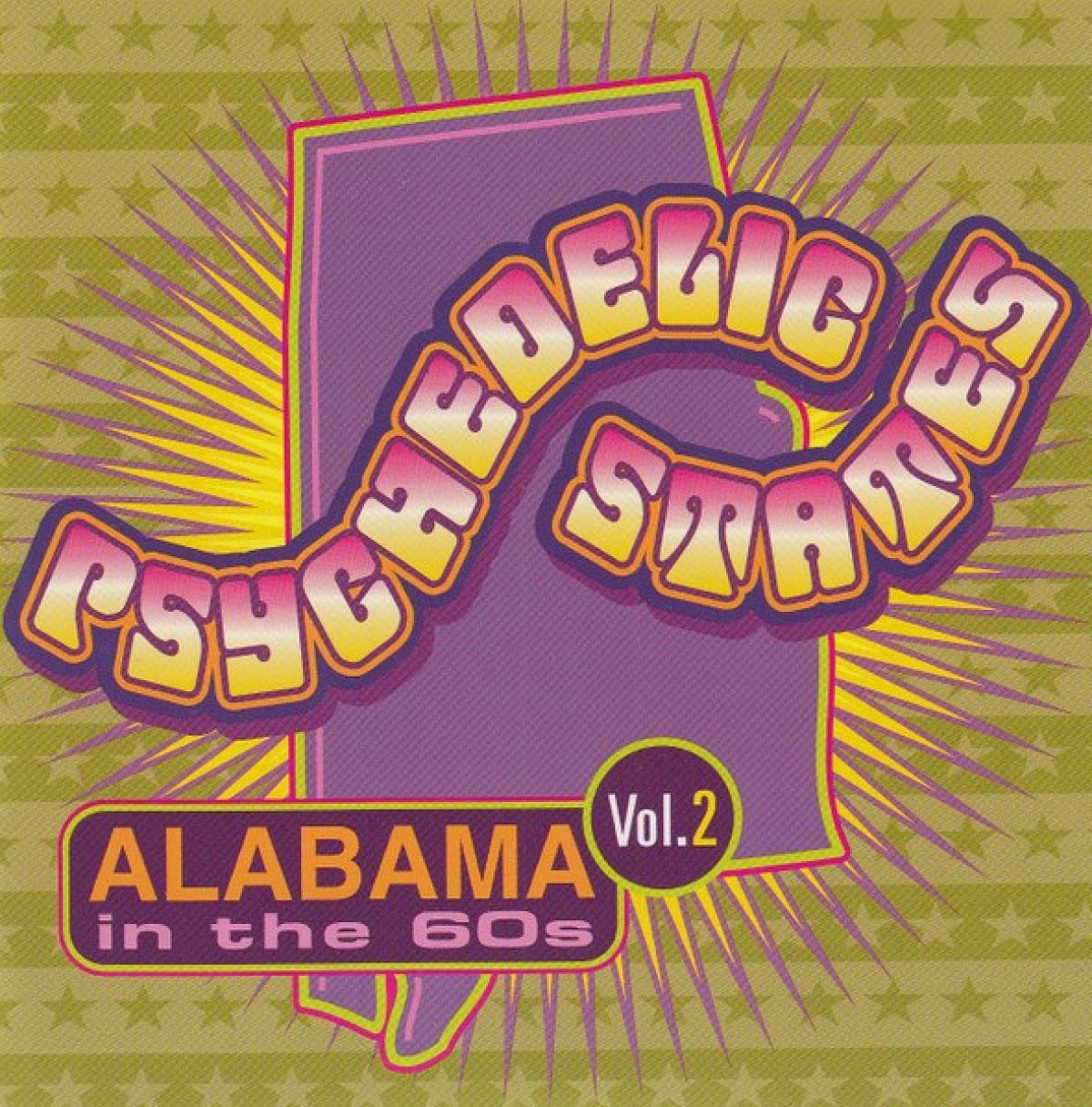 Afbeelding van Various Artists - Psychedelic States: Alabama In The 60s Vol. 2