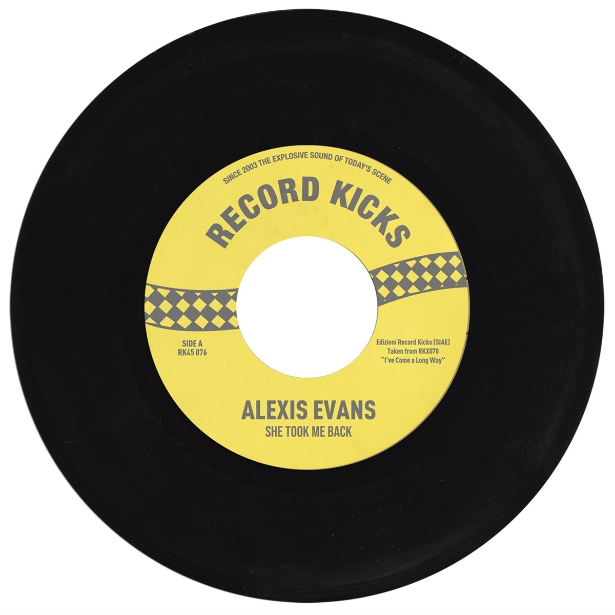 Alexis Evans - She Took Me Back/It's All Over Now