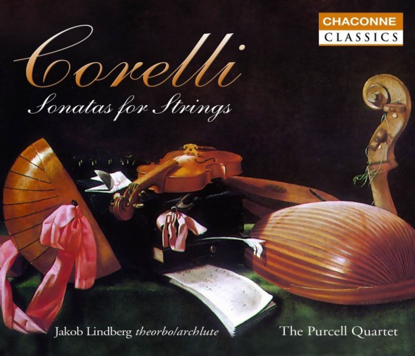 Afbeelding van Jakob Lindberg, Purcell Quartet - Corelli: Complete String Sonatas