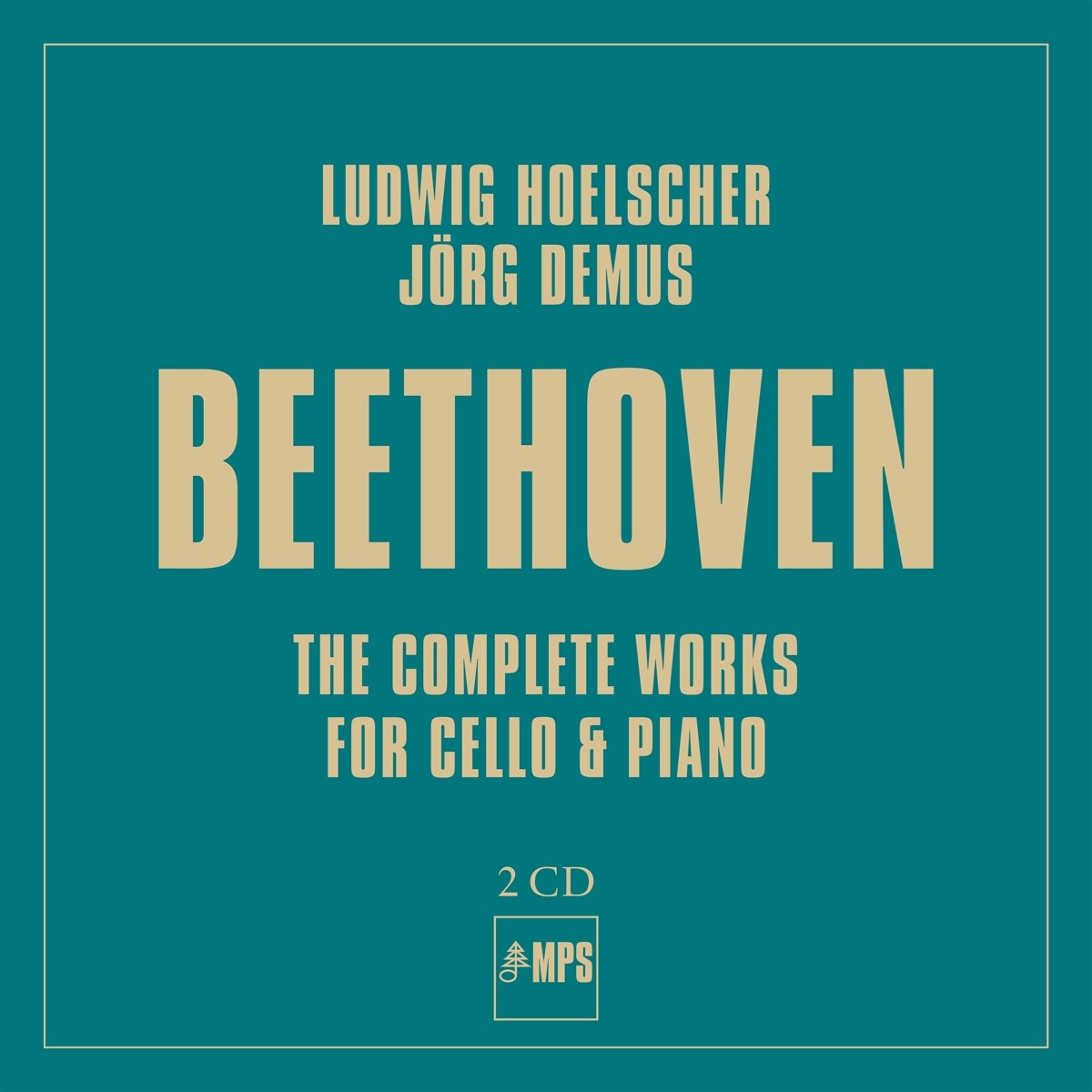 Afbeelding van Ludwig Hoelscher & Jörg Demus - Beethoven: The Complete Works For Cello & Piano