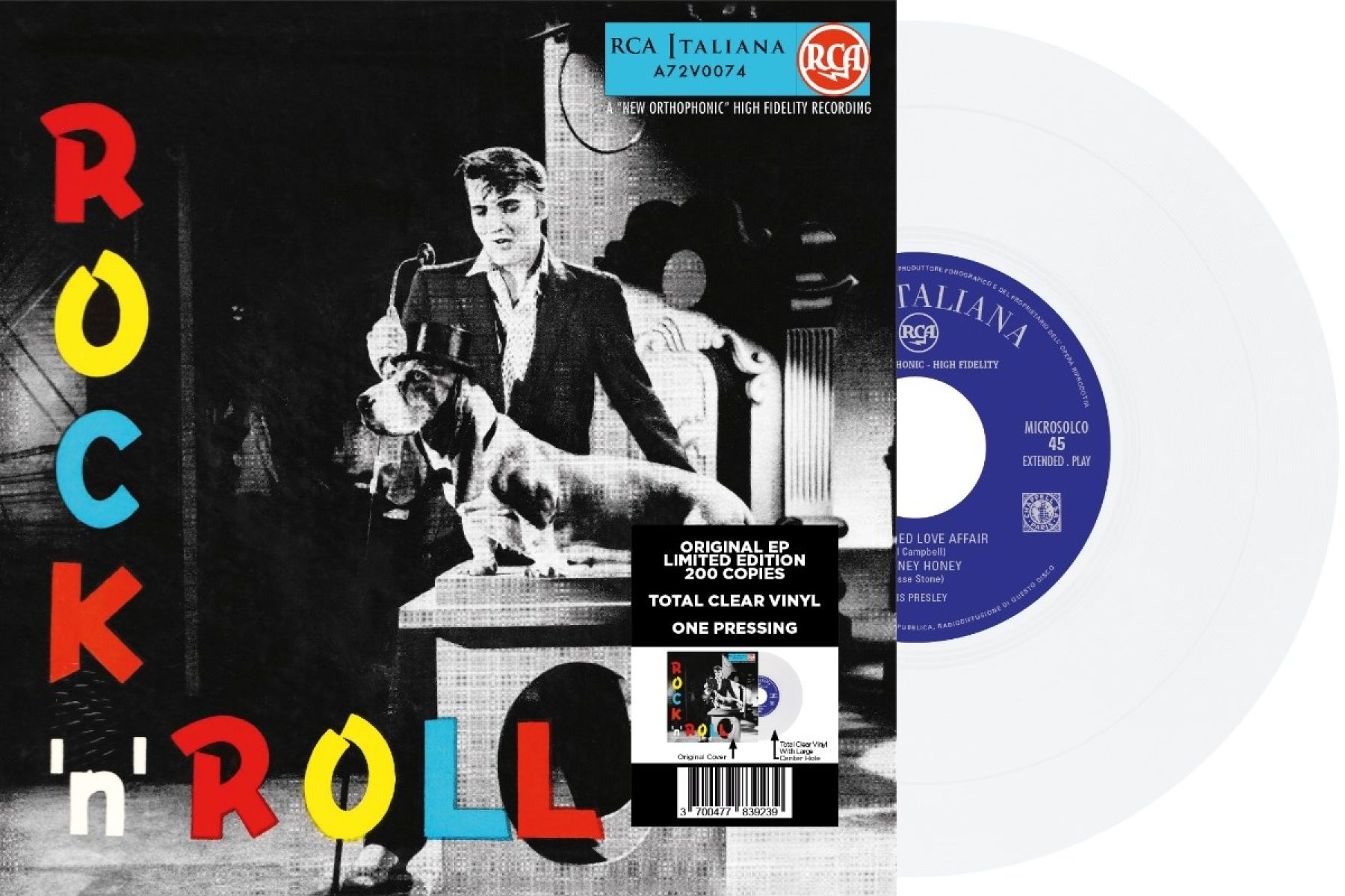 Afbeelding van Elvis Presley - EP Etranger N18 - Rock 'N' Roll (Italy)